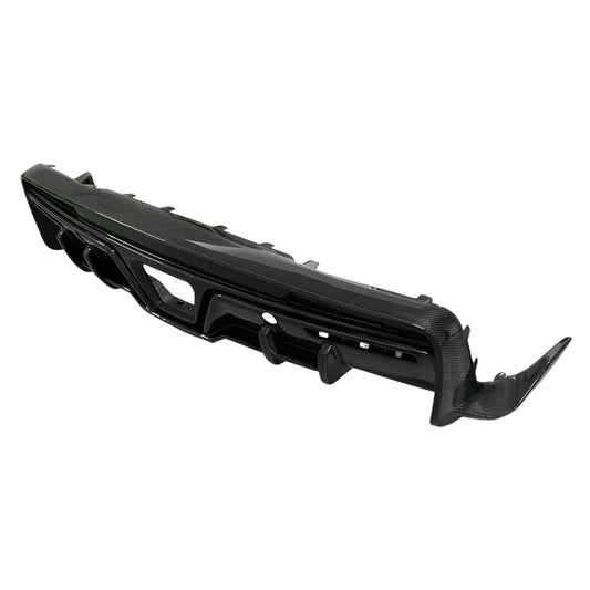 GR Supra 2020+ A90 TM STYLE Carbon Fiber Rear Diffuser (Single side exhaust)