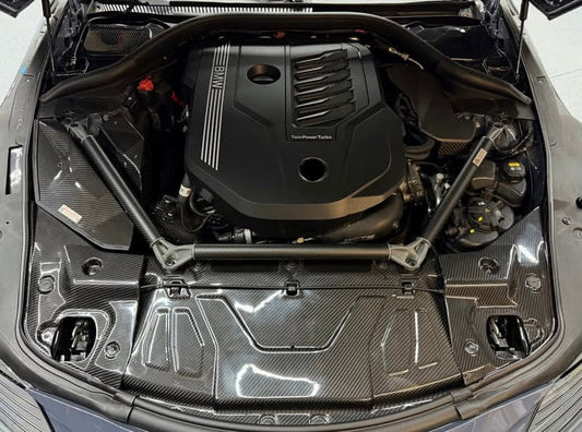 GR Supra 2020+ A90 OE Pre-preg Carbon Fiber Engine Bay Panels