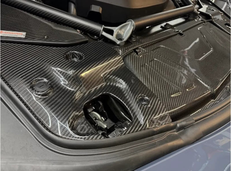 GR Supra 2020+ A90 OE Pre-preg Carbon Fiber Engine Bay Panels