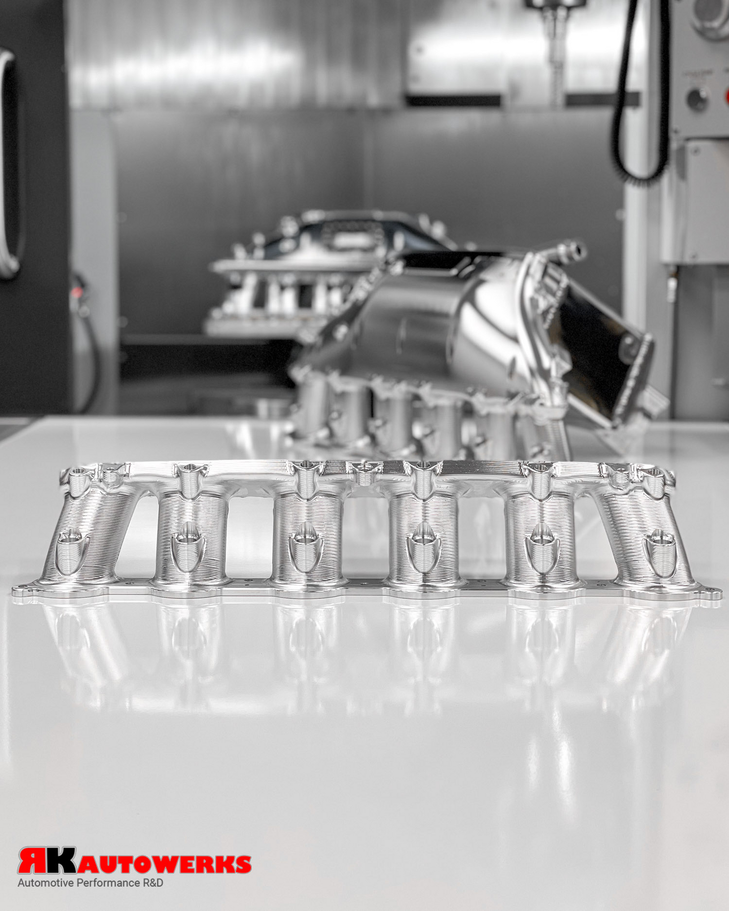 RK AUTOWERKS S58 RACE MANIFOLD – BILLET PORT INJECTION