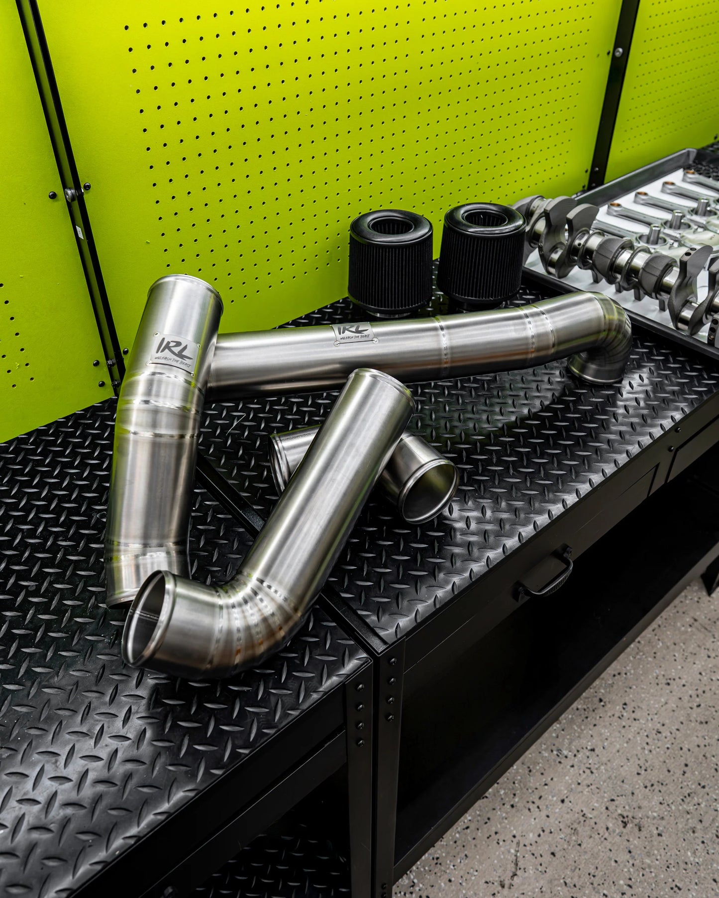 IRL Titanium Front Mount Intakes (G8X)