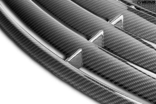 Carbon Hood Louver Kit - Mk5 Toyota Supra