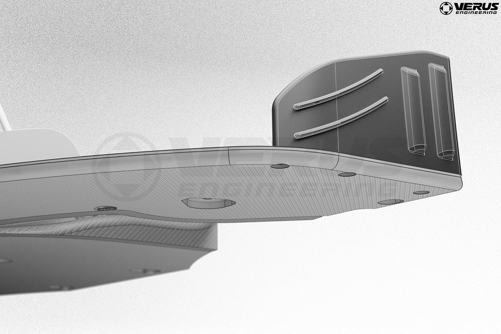 Verus Engineering Front Splitter Endplates - BMW E92 M3