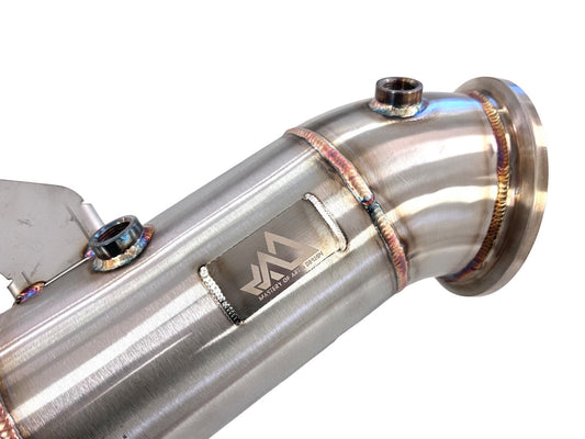 MAD B58 4.5" Catted Downpipe W/ Bracket