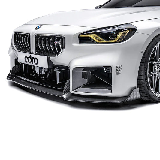 ADRO BMW G87 M2 PREPREG FRONT LIP (STOCK BUMPER)