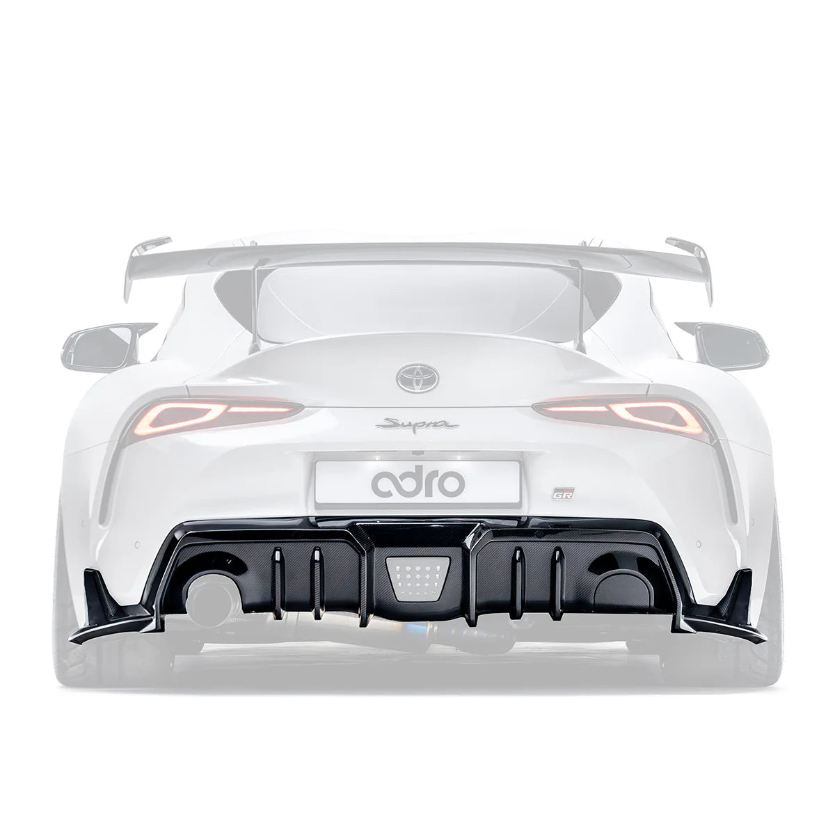 ADRO TOYOTA GR SUPRA CARBON FIBER REAR DIFFUSER