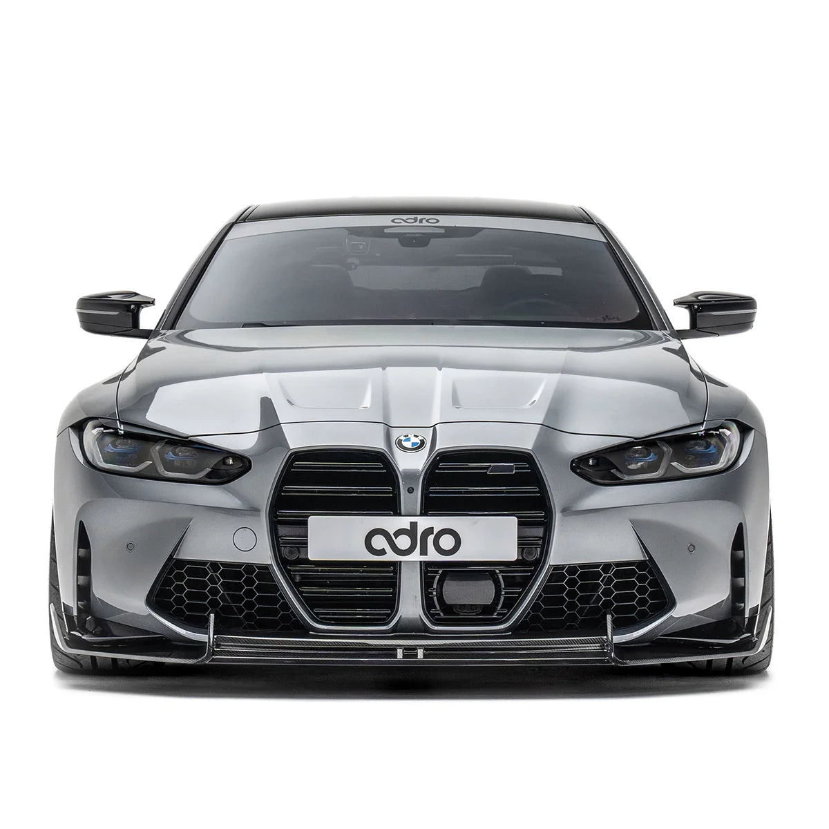 ADRO BMW G8X M3/M4 PREPREG CARBON FIBER FRONT LIP (STOCK BUMPER)