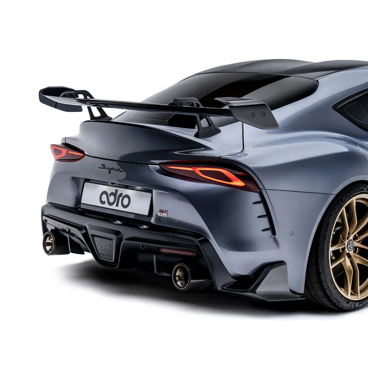 ADRO TOYOTA GR SUPRA CARBON FIBER REAR WINGLETS
