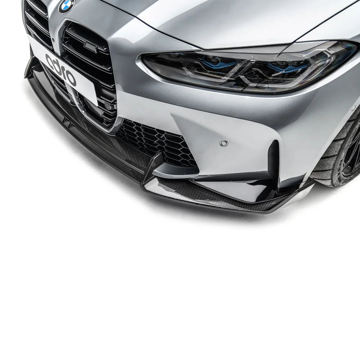 ADRO BMW G8X M3/M4 PREPREG CARBON FIBER FRONT LIP (STOCK BUMPER)