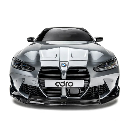 ADRO BMW G8X M3/M4 PREPREG CARBON FIBER FRONT LIP (STOCK BUMPER)