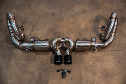 Valvetronic Stainless Valved Sport Exhaust System (991 Porsche GT3/RS)