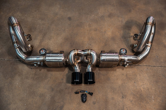 Valvetronic Stainless Valved Sport Exhaust System (991 Porsche GT3/RS)