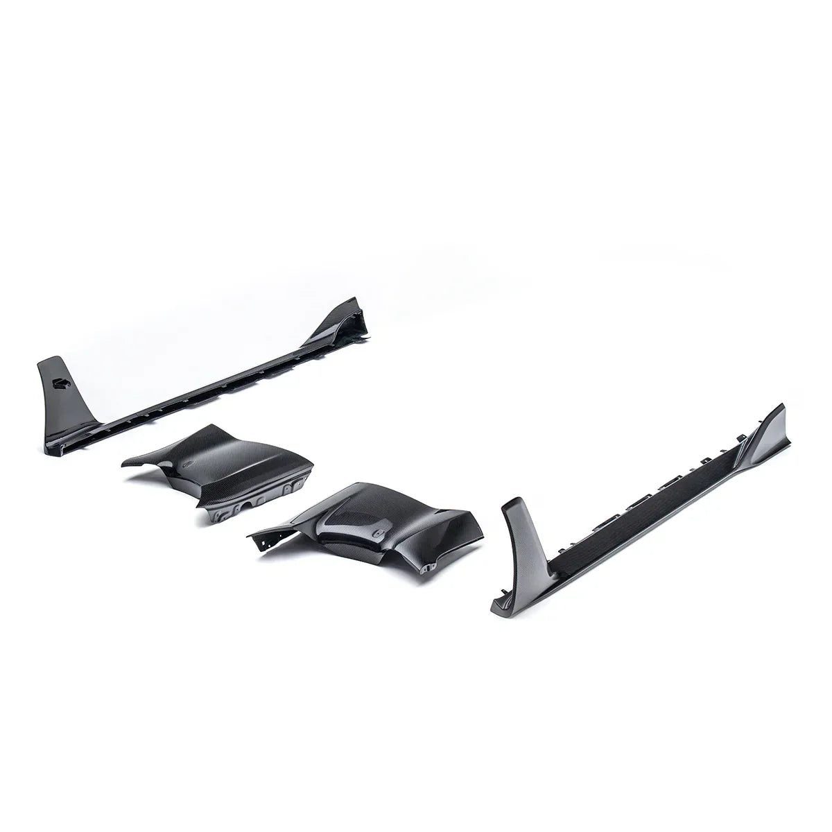 ADRO TOYOTA GR SUPRA CARBON FIBER SIDE SKIRTS V2
