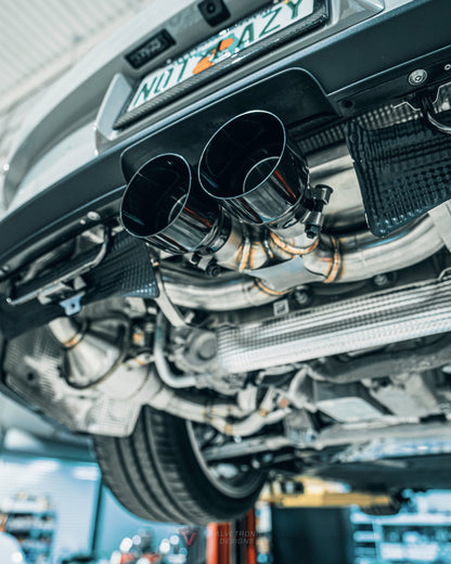 Valvetronic Stainless Valved Sport Exhaust System (Porsche 992 GT3/RS)