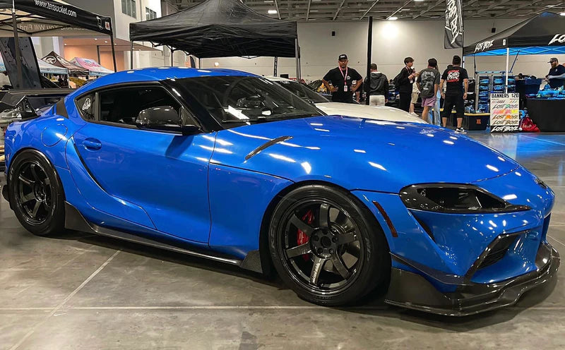 GR Supra 2020+ A90 TD STYLE Carbon Fiber Side Skirts