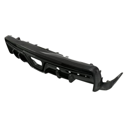 GR Supra 2020+ A90 TM STYLE Carbon Fiber Rear Diffuser (Single side exhaust）