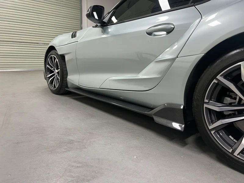 GR Supra 2020+ A90 AD V1 STYLE Carbon Fiber Side Skirts