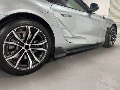 GR Supra 2020+ A90 AD V1 STYLE Carbon Fiber Side Skirts