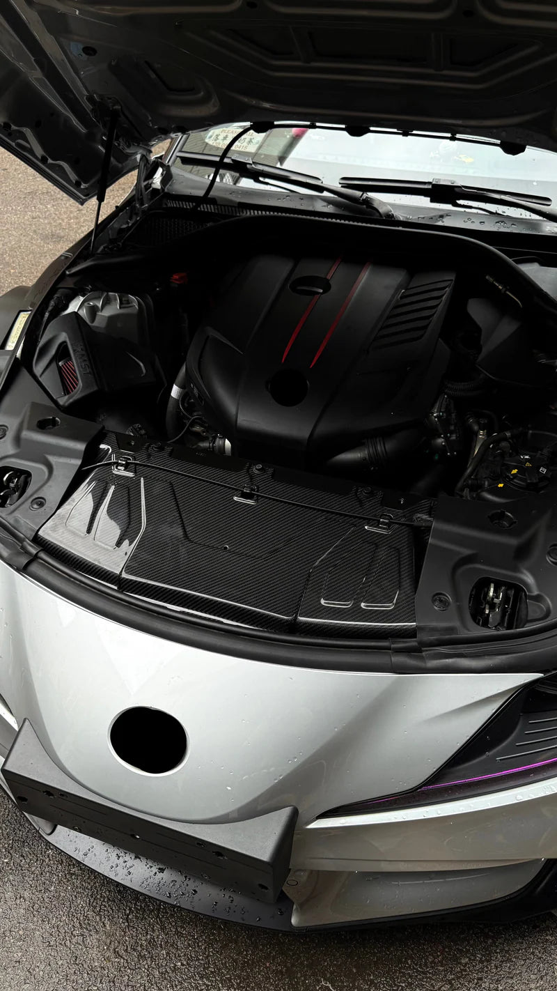 GR Supra 2020+ A90 OE STYLE Pre-preg Carbon Fiber Cooling plate