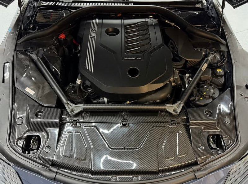 GR Supra 2020+ A90 OE Pre-preg Carbon Fiber Engine Bay Panels