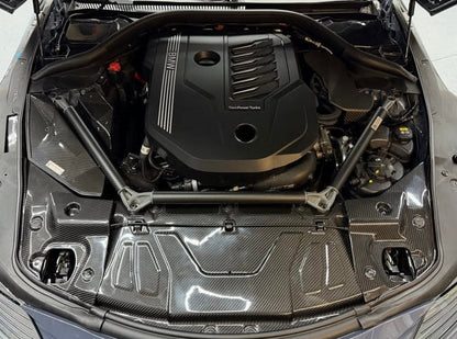 GR Supra 2020+ A90 OE Pre-preg Carbon Fiber Engine Bay Panels