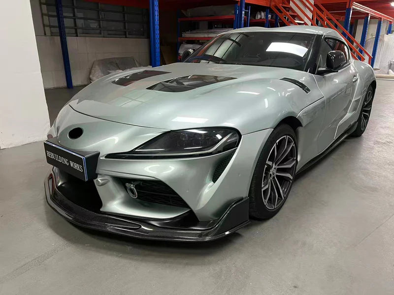 GR Supra 2020+ A90 SH STYLE Carbon Fiber Front Lip