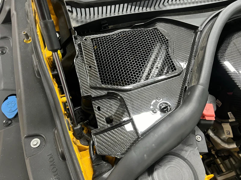GR Supra 2020+ A90 LHD OE STYLE Pre-preg Carbon Fiber Engine Bay Panels