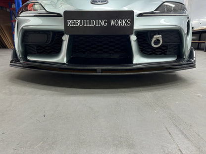 GR Supra 2020+ A90 AUD STYLE Carbon Fiber Front Lip