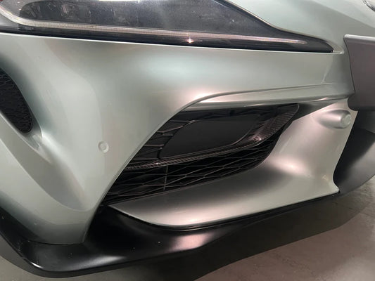 GR Supra 2020+ A90 OE STYLE Pre-preg Carbon Fog Light Probe Frame Cover