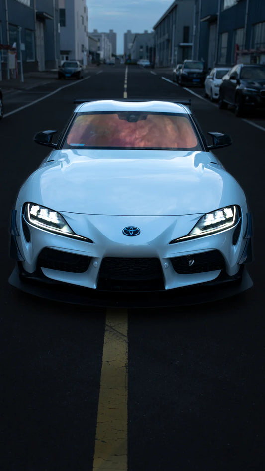 GR Supra 2020+ A90 VE STYLE Pre-preg Carbon Front Canards