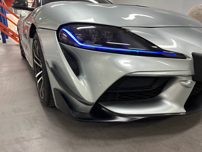 GR Supra 2020+ A90 R4 Pre-preg Carbon Front Canards