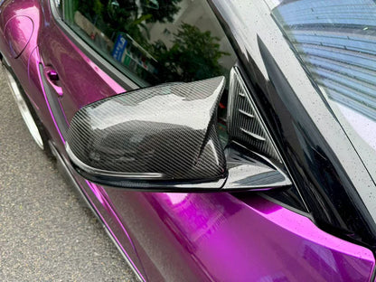 GR Supra 2020+ A90 M STYLE Carbon Fiber Mirror Caps