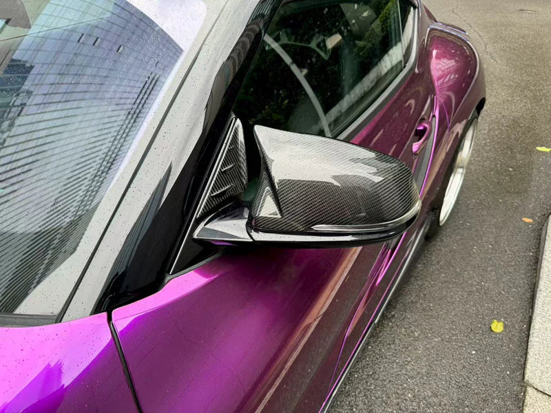 GR Supra 2020+ A90 M STYLE Carbon Fiber Mirror Caps