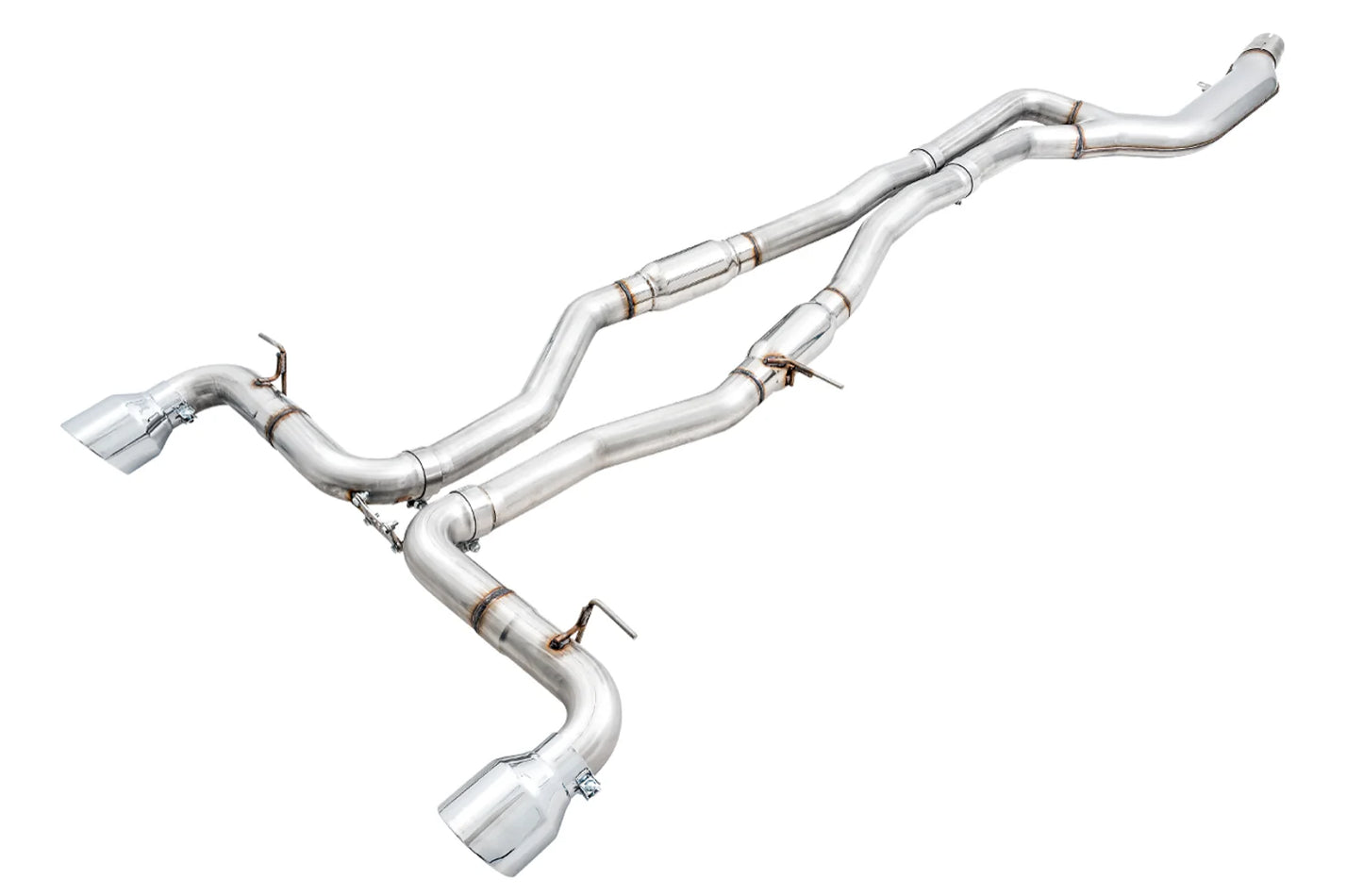 AWE Tuning Track Edition Exhaust - Chrome Tips (A90/A91 Supra 3.0)