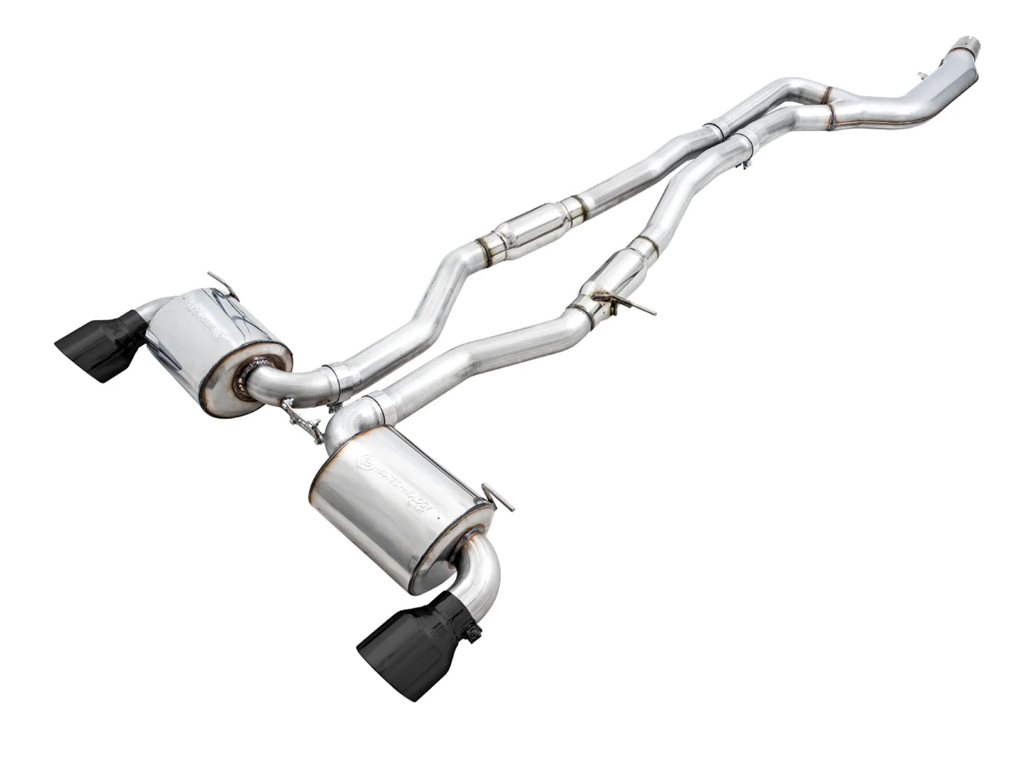 AWE Tuning Touring Edition Exhaust - Diamond Black Tips (A90/A91 Supra 3.0)