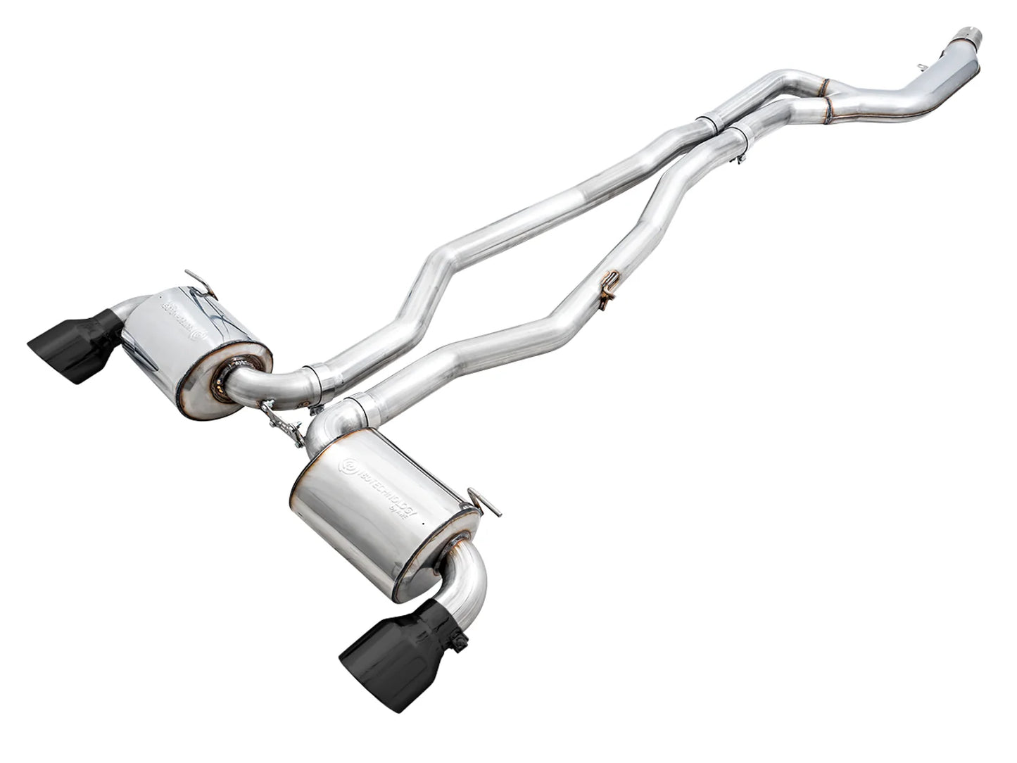 AWE Tuning Touring Edition Exhaust - Diamond Black Tips (A90/A91 Supra 3.0)