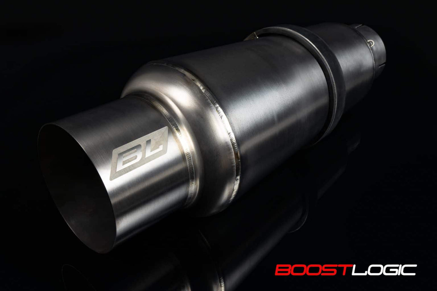 Boost Logic Teardrop Single 4” titanium exhaust (B58 Mkv Supra)