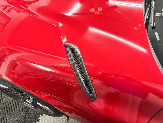 GR Supra 2020+ A90 OE STYLE Carbon Fiber Hood Vent Trim