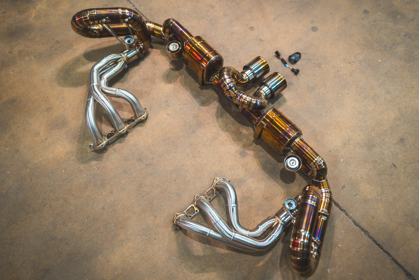 Valvetronic Titanium Valved Sport Exhaust System (991 Porsche GT3/RS)