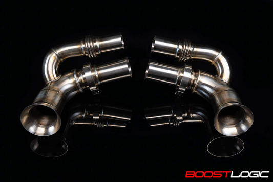 Boost Logic 991 GT3 Side Muffler Bypass Pipes