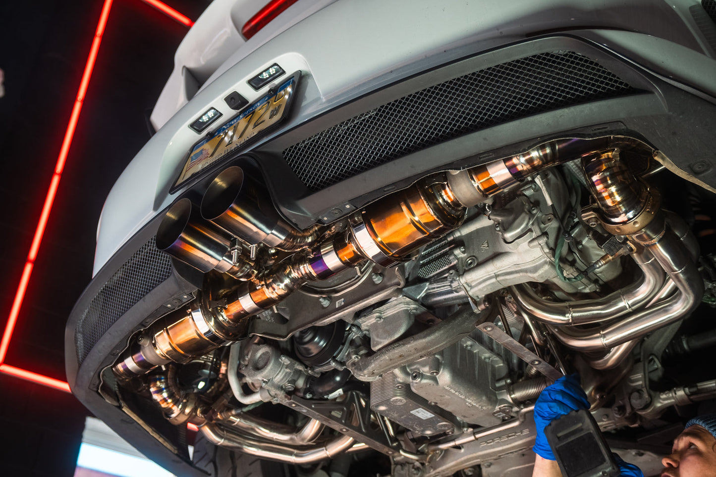 Valvetronic Titanium Valved Sport Exhaust System (991 Porsche GT3/RS)