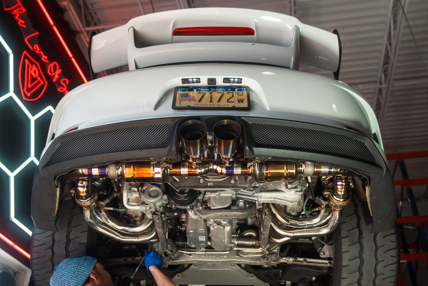 Valvetronic Titanium Valved Sport Exhaust System (991 Porsche GT3/RS)