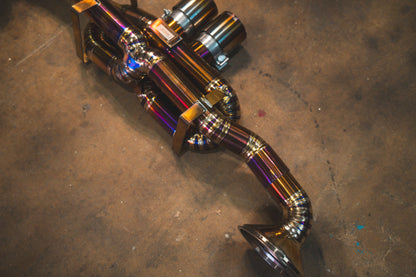 Valvetronic Titanium Non Valved RSR Exhaust Package (Porsche 992 GT3/RS)