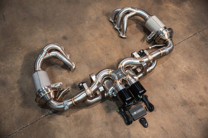 Valvetronic Stainless Valved Sport Exhaust System (Porsche 992 GT3/RS)