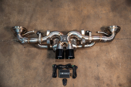 Valvetronic Stainless Valved Sport Exhaust System (Porsche 992 GT3/RS)