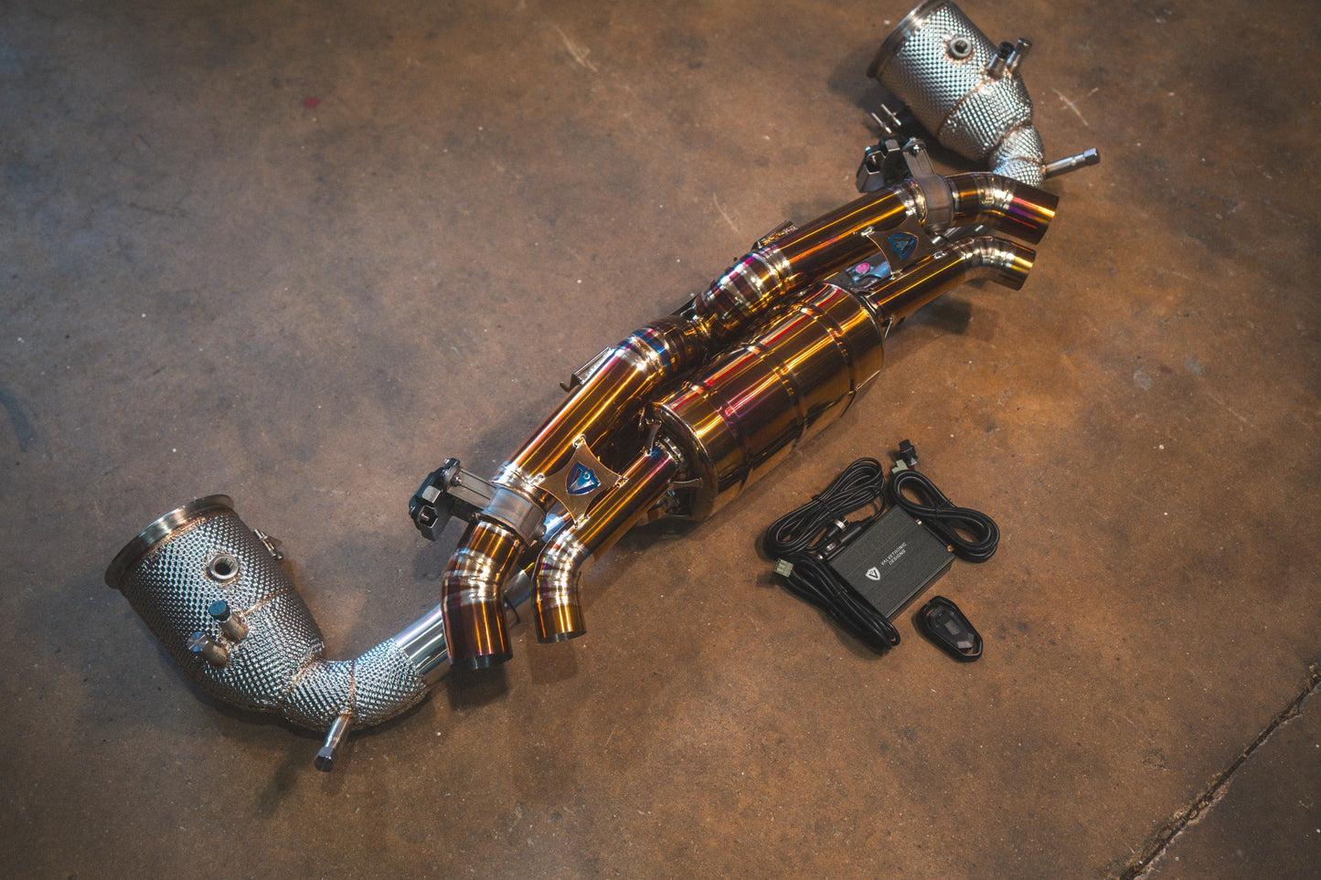 Valvetronic Titanium Valved Sport Exhaust System (Porsche 992 Turbo)