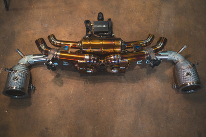 Valvetronic Titanium Valved Sport Exhaust System (Porsche 992 Turbo)