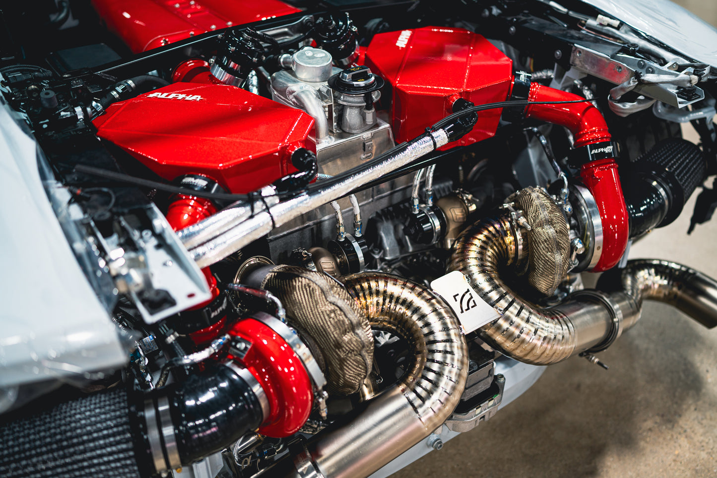 AMS Performance Audi R8 ALPHA Twin Turbo Kit