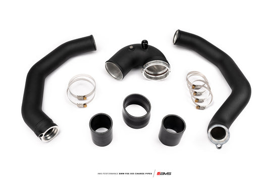 AMS Performance BMW M3 / M4 / M2C S55 Charge Pipes (F8X)