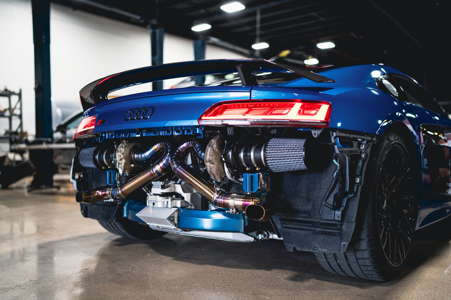 AMS Performance Audi R8 ALPHA Twin Turbo Kit